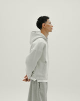 Heather Grey Cropped Purpose Jacket