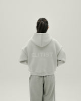 Heather Grey Cropped Purpose Jacket