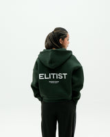 Forest Green Cropped Purpose Jacket