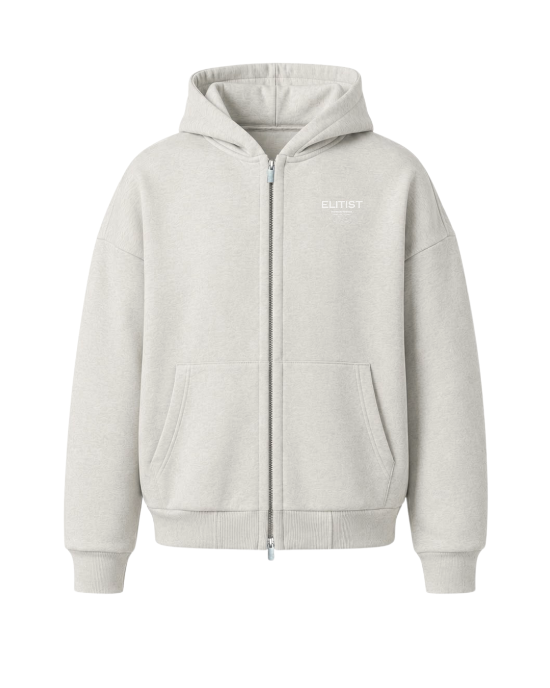 Heather Grey Cropped Purpose Jacket