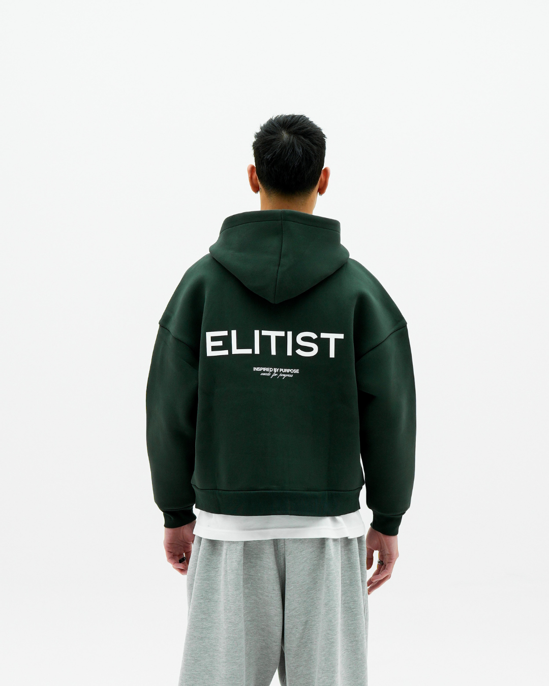 Forest Green Cropped Purpose Jacket
