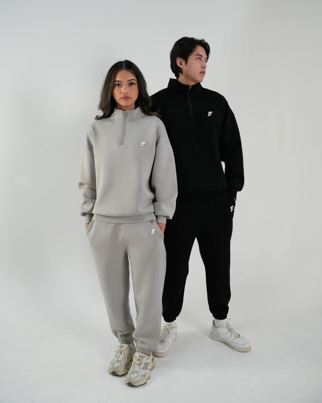 Marl Grey Core Sweatpants